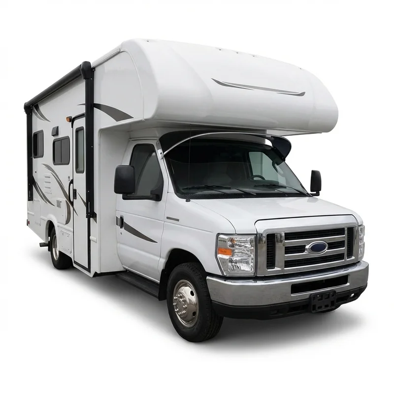 Tinted Acrylic Windscreen Sunvisor for Holiday Rambler Augusta (2019 - 2019) - 1