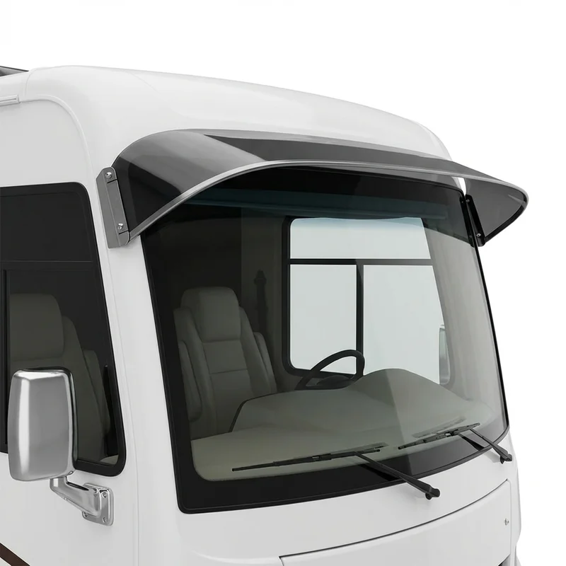 Tinted Acrylic Windscreen Sunvisor for Holiday Rambler Prodigy (2019 - 2019) - 1