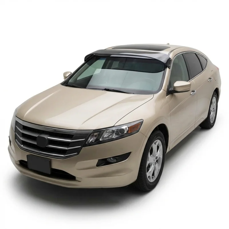 Tinted Acrylic Windscreen Sunvisor for Honda Crosstour (2012 - 2015) - 1