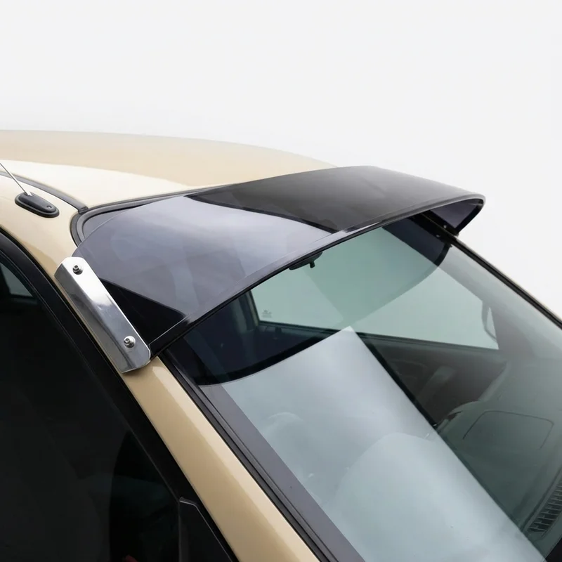 Tinted Acrylic Windscreen Sunvisor for Honda EV Plus (1998 - 1999) - 1