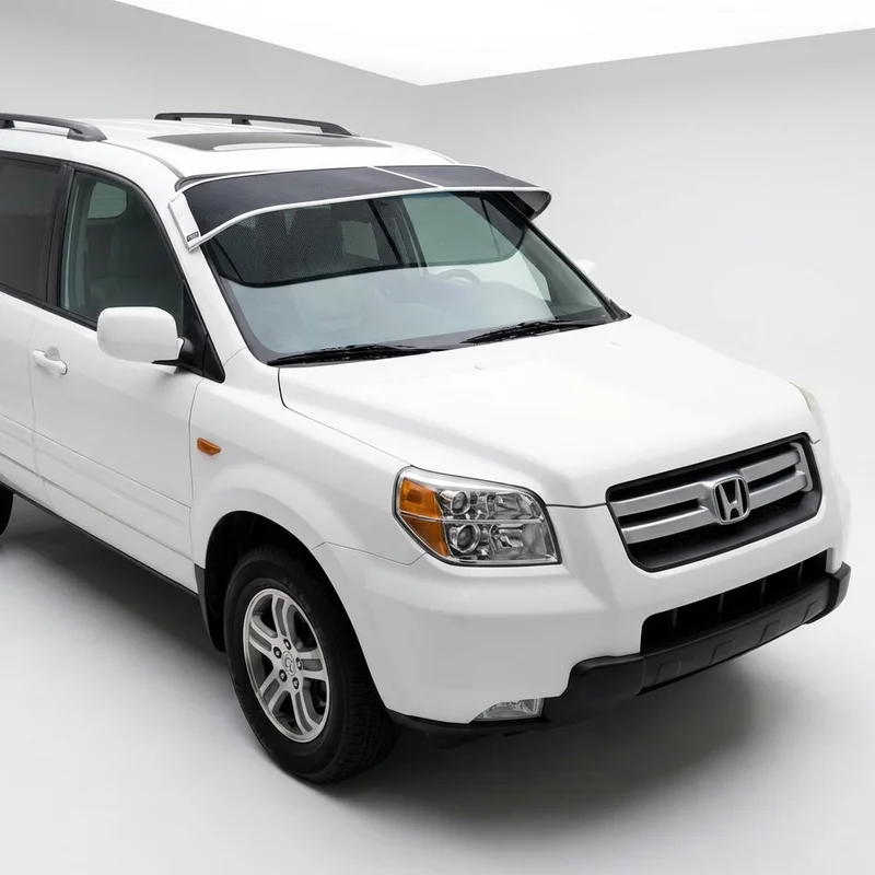 Premium Mesh Windscreen Sunvisor for Honda Pilot (2003 - 2025) - 1