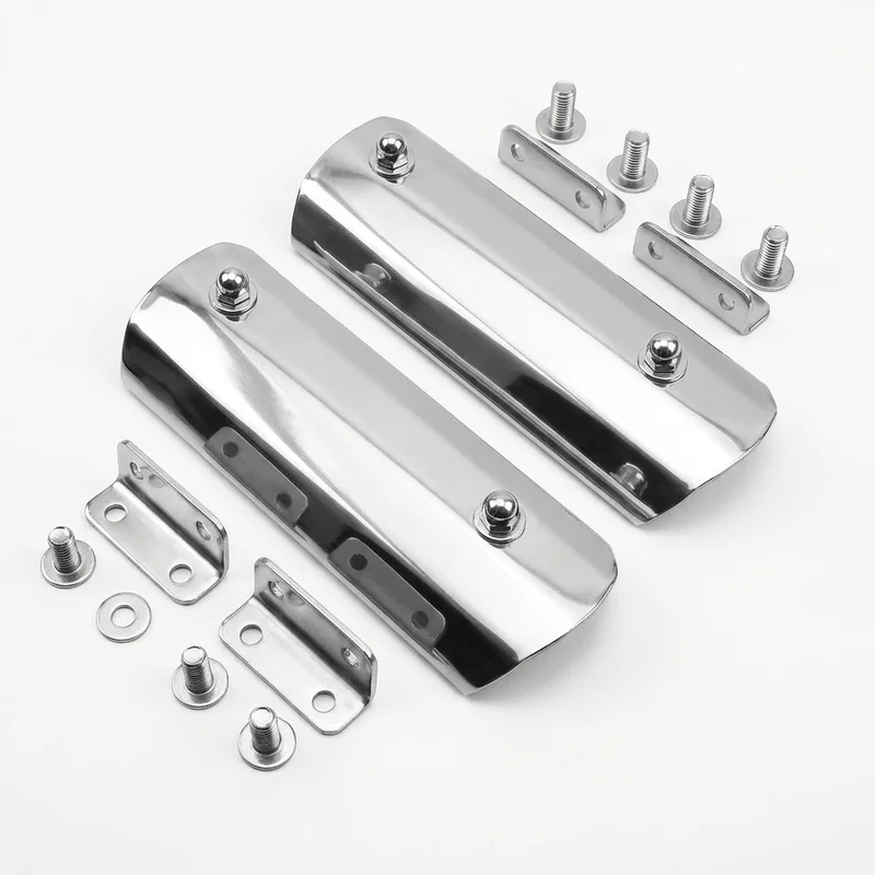 Stainless Steel Mounting Bracket Kit for Hummer H1 (2002 - 2006) - 1