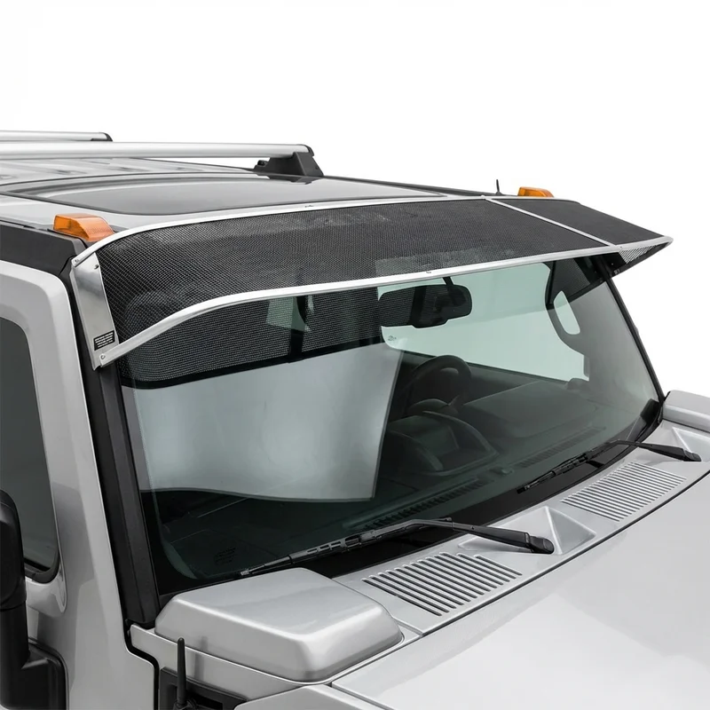 Premium Mesh Windscreen Sunvisor for Hummer H2 (2003 - 2009) - 1