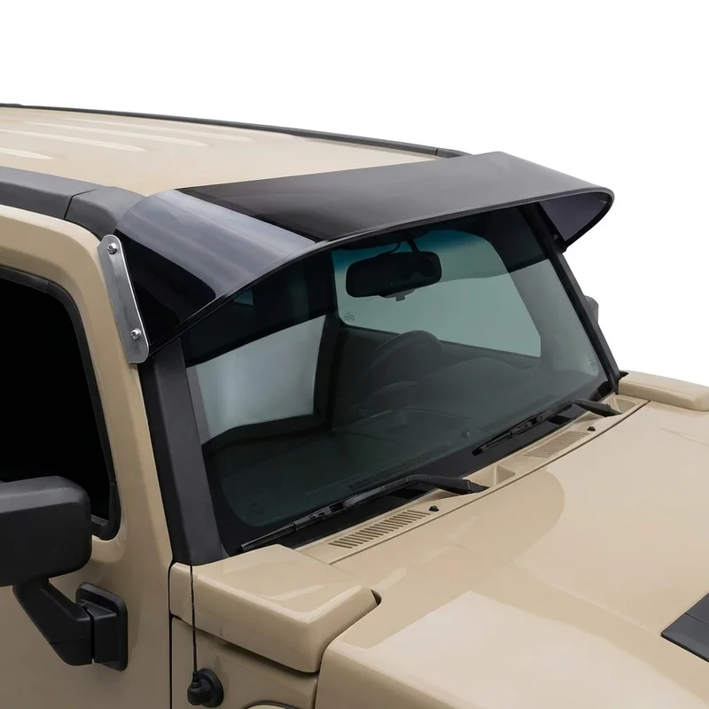 Tinted Acrylic Windscreen Sunvisor for Hummer H3T (2009 - 2010) - 1