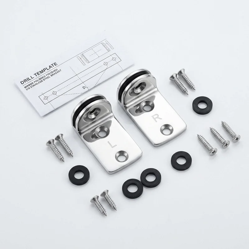 Stainless Steel Mounting Bracket Kit for Hyundai Equus (2011 - 2016) - 1