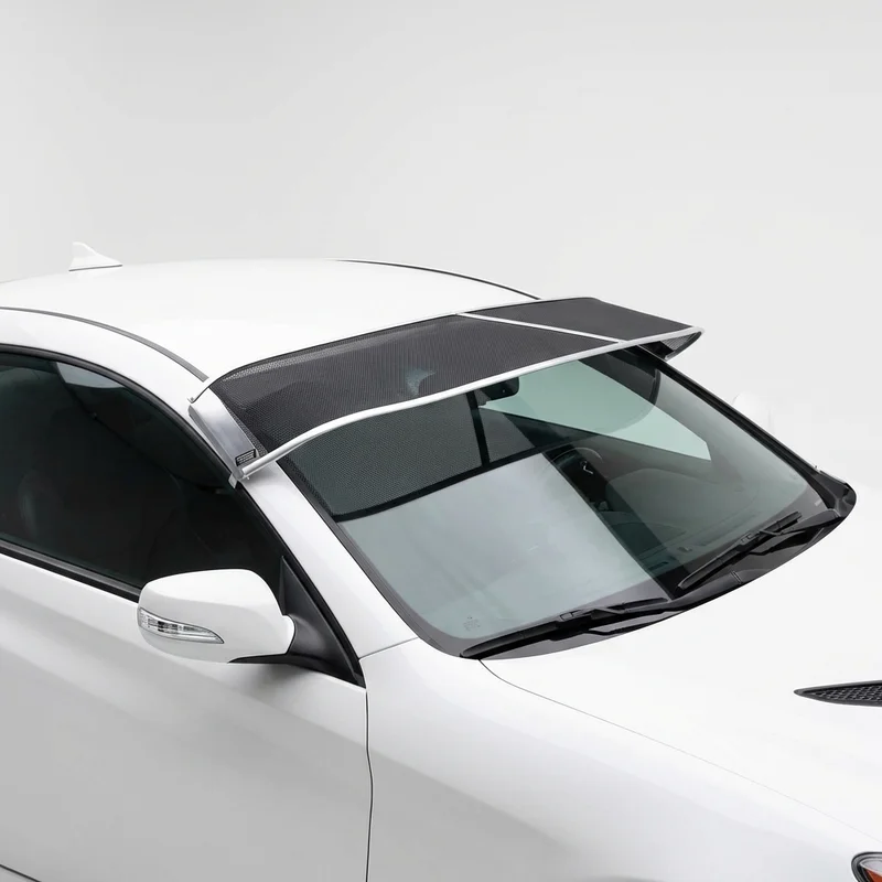 Premium Mesh Windscreen Sunvisor for Hyundai Genesis Coupe (2010 - 2016) - 1