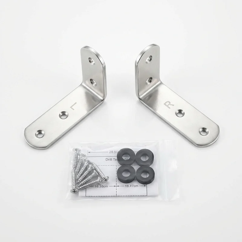 Stainless Steel Mounting Bracket Kit for Hyundai Genesis GV60 (2023 - 2025) - 1