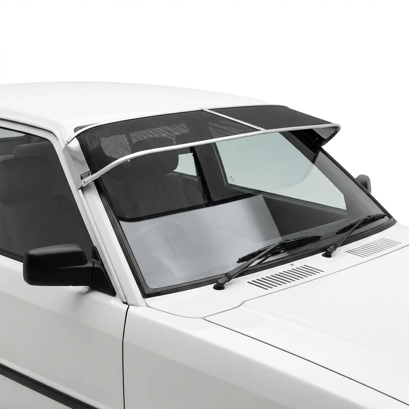 Premium Mesh Windscreen Sunvisor for Hyundai Pony (1983 - 1987) - 1