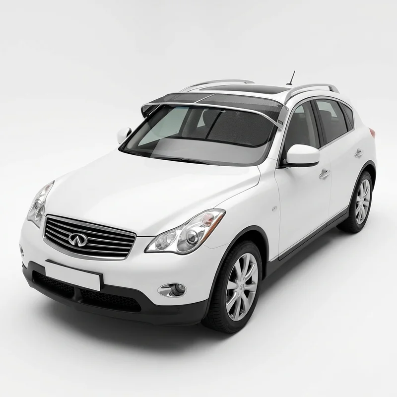 Premium Mesh Windscreen Sunvisor for INFINITI EX35 (2008 - 2012) - 1