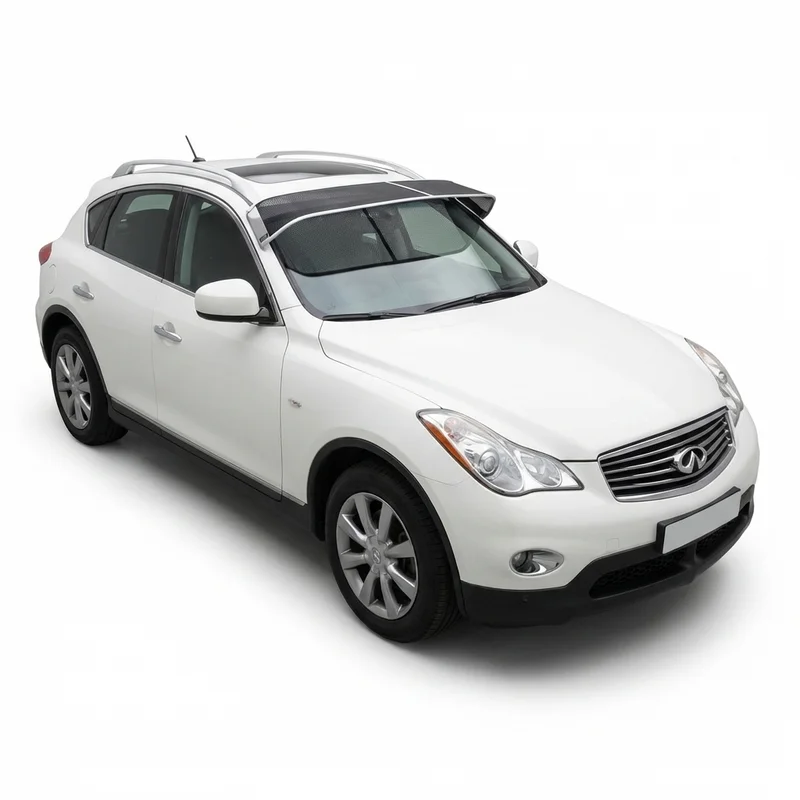 Premium Mesh Windscreen Sunvisor for INFINITI EX37 (2013 - 2013) - 1