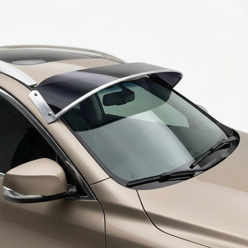 Tinted Acrylic Windscreen Sunvisor for INFINITI EX37 (2013 - 2013) - 1
