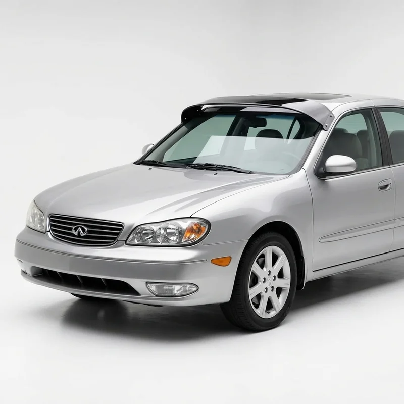 Tinted Acrylic Windscreen Sunvisor for INFINITI I35 (2002 - 2004) - 1