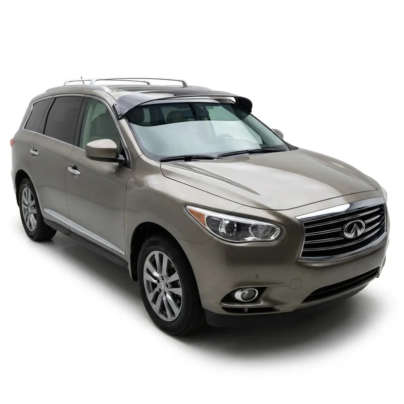 Tinted Acrylic Windscreen Sunvisor for INFINITI JX35 (2013 - 2013) - 1