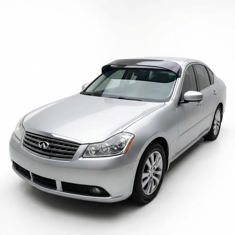 Tinted Acrylic Windscreen Sunvisor for INFINITI M45 (2003 - 2010) - 1