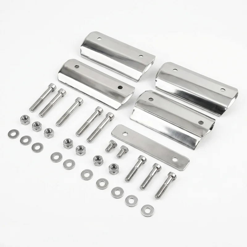 Stainless Steel Mounting Bracket Kit for INFINITI Q70L (2015 - 2019) - 1