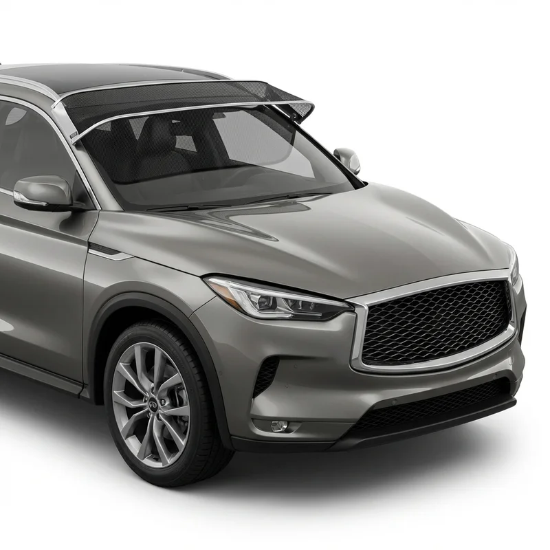 Premium Mesh Windscreen Sunvisor for INFINITI QX50 (2014 - 2025) - 1