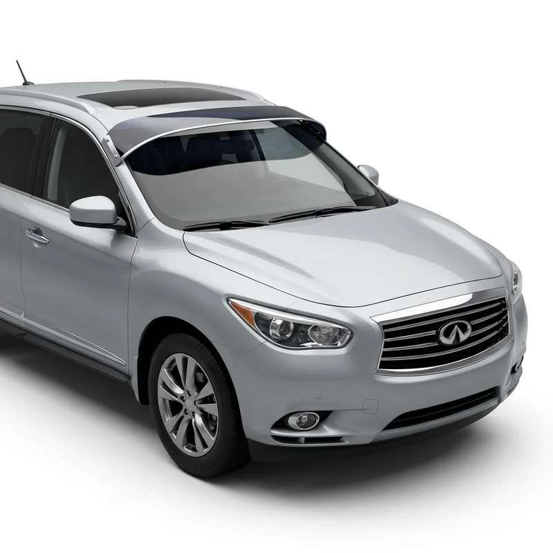 Tinted Acrylic Windscreen Sunvisor for INFINITI QX60 (2014 - 2025) - 1