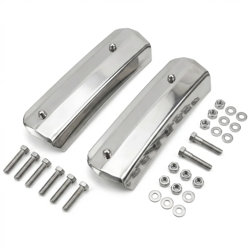 Stainless Steel Mounting Bracket Kit for International 1000D (1970 - 1970) - 1