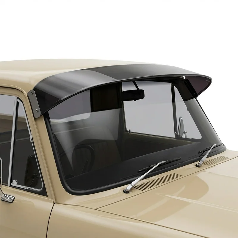 Tinted Acrylic Windscreen Sunvisor for International 1010 (1971 - 1973) - 1
