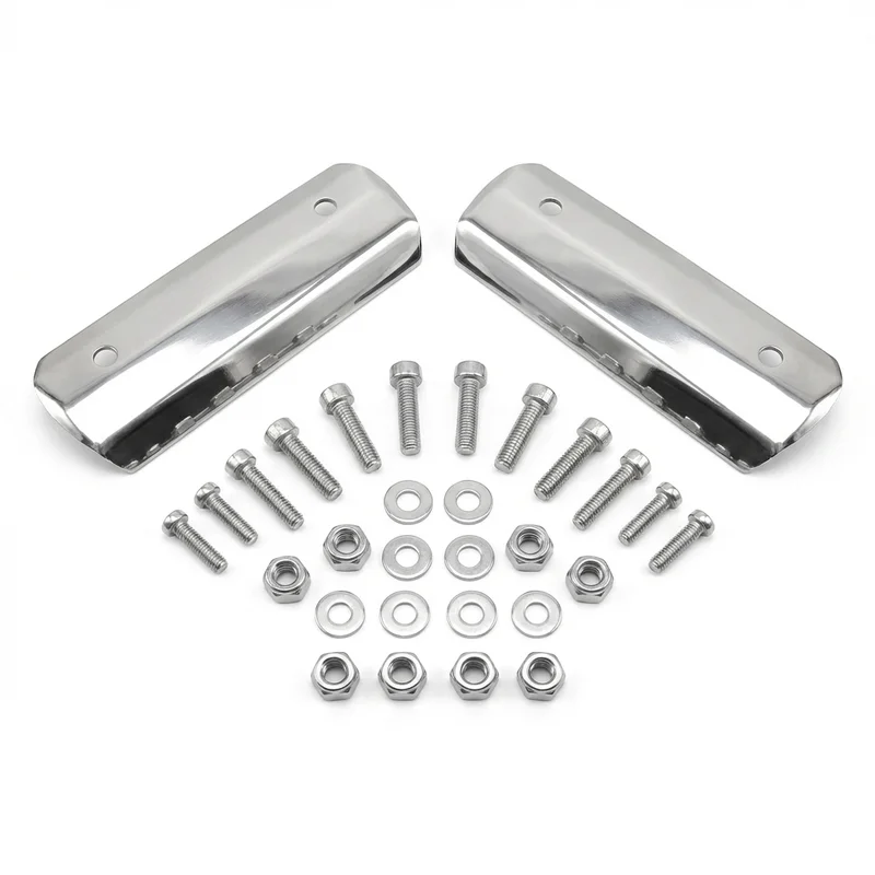 Stainless Steel Mounting Bracket Kit for International 1100D (1970 - 1970) - 1