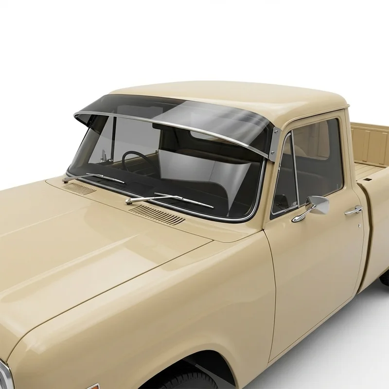 Tinted Acrylic Windscreen Sunvisor for International 1100D (1970 - 1970) - 1