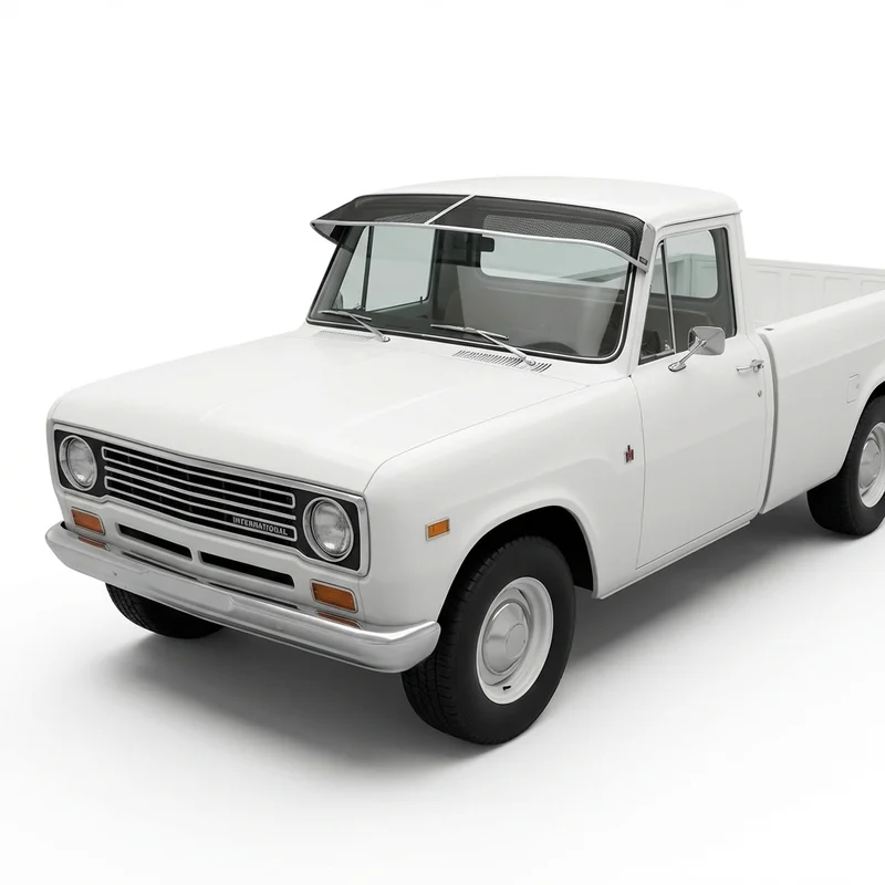 Premium Mesh Windscreen Sunvisor for International 1200D (1970 - 1970) - 1