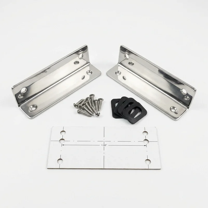 Stainless Steel Mounting Bracket Kit for International 1310 (1971 - 1973) - 1