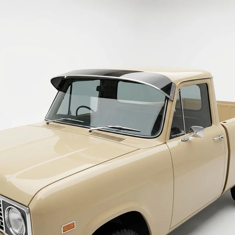 Tinted Acrylic Windscreen Sunvisor for International 1310 (1971 - 1973) - 1