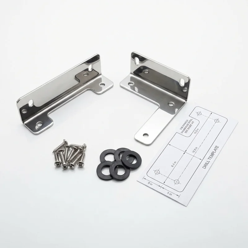 Stainless Steel Mounting Bracket Kit for International 1654 (1989 - 1989) - 1