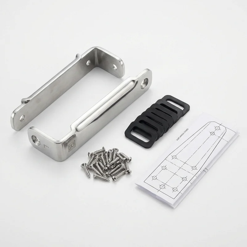 Stainless Steel Mounting Bracket Kit for International 1754 (1989 - 1989) - 1