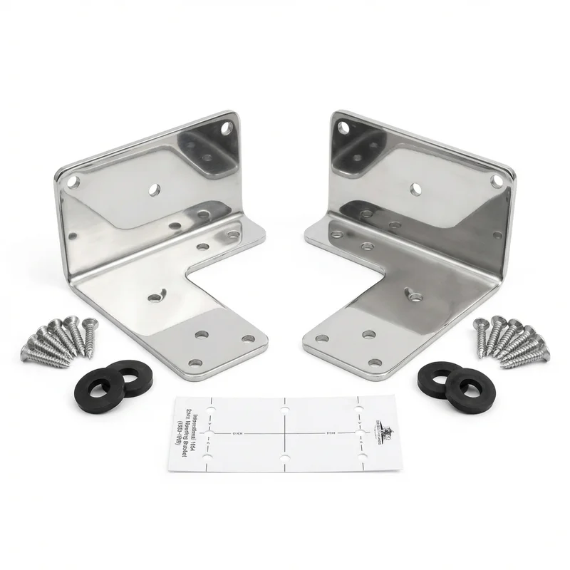 Stainless Steel Mounting Bracket Kit for International 1954 (1989 - 1989) - 1