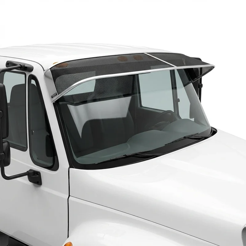 Premium Mesh Windscreen Sunvisor for International 2375 S (1989 - 1989) - 1