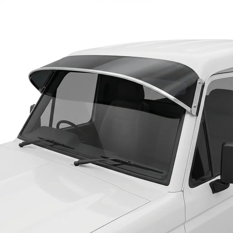 Tinted Acrylic Windscreen Sunvisor for International 2574 (1989 - 2003) - 1