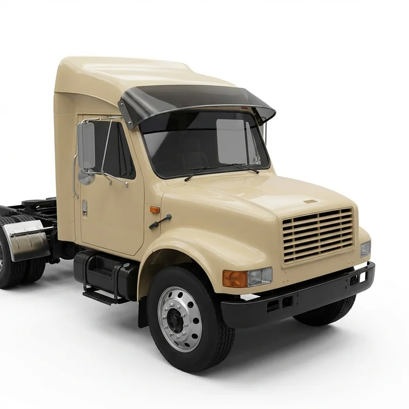 Tinted Acrylic Windscreen Sunvisor for International 2654 (1989 - 2002) - 1