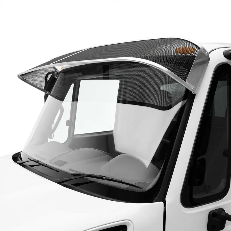 Premium Mesh Windscreen Sunvisor for International 4300LP (2002 - 2019) - 1