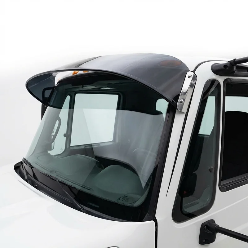 Tinted Acrylic Windscreen Sunvisor for International 4300LP (2002 - 2019) - 1