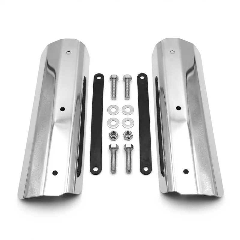 Stainless Steel Mounting Bracket Kit for International 4600LP (1990 - 1994) - 1