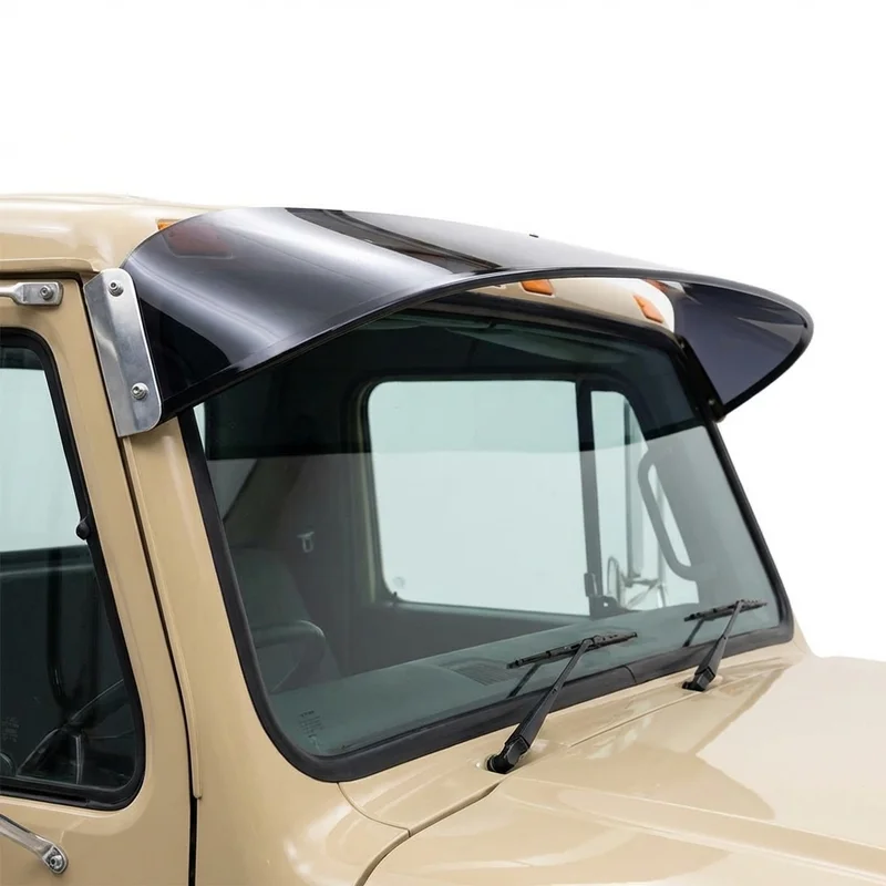 Tinted Acrylic Windscreen Sunvisor for International 4600LP (1990 - 1994) - 1