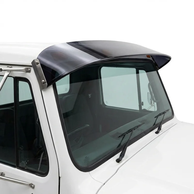 Tinted Acrylic Windscreen Sunvisor for International 4600UH (1990 - 1990) - 1