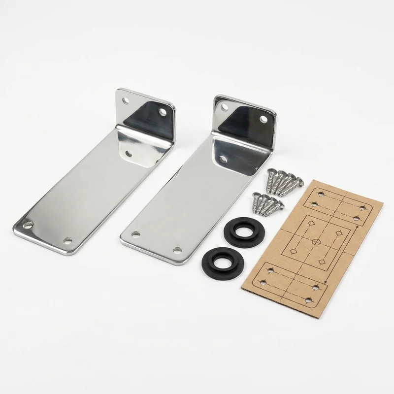 Stainless Steel Mounting Bracket Kit for International 4700 (1990 - 2020) - 1
