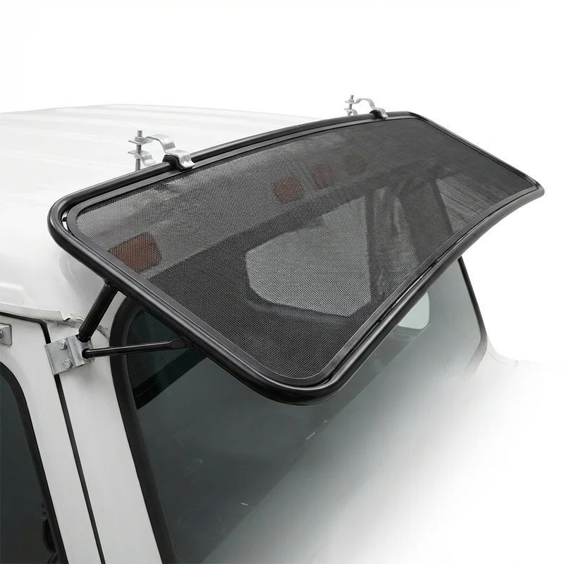 Premium Mesh Windscreen Sunvisor for International 4700LPX (1995 - 2002) - 1