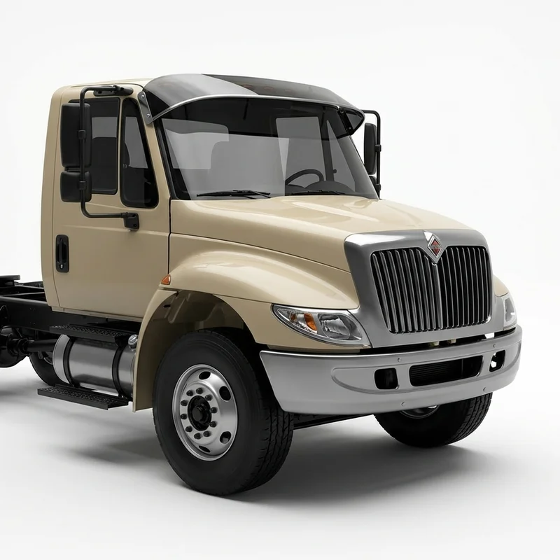 Tinted Acrylic Windscreen Sunvisor for International 7400 (2002 - 2020) - 1