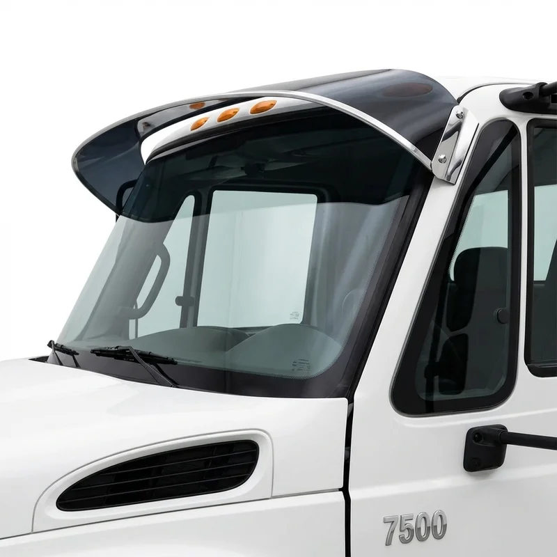 Tinted Acrylic Windscreen Sunvisor for International 7500 (2002 - 2020) - 1