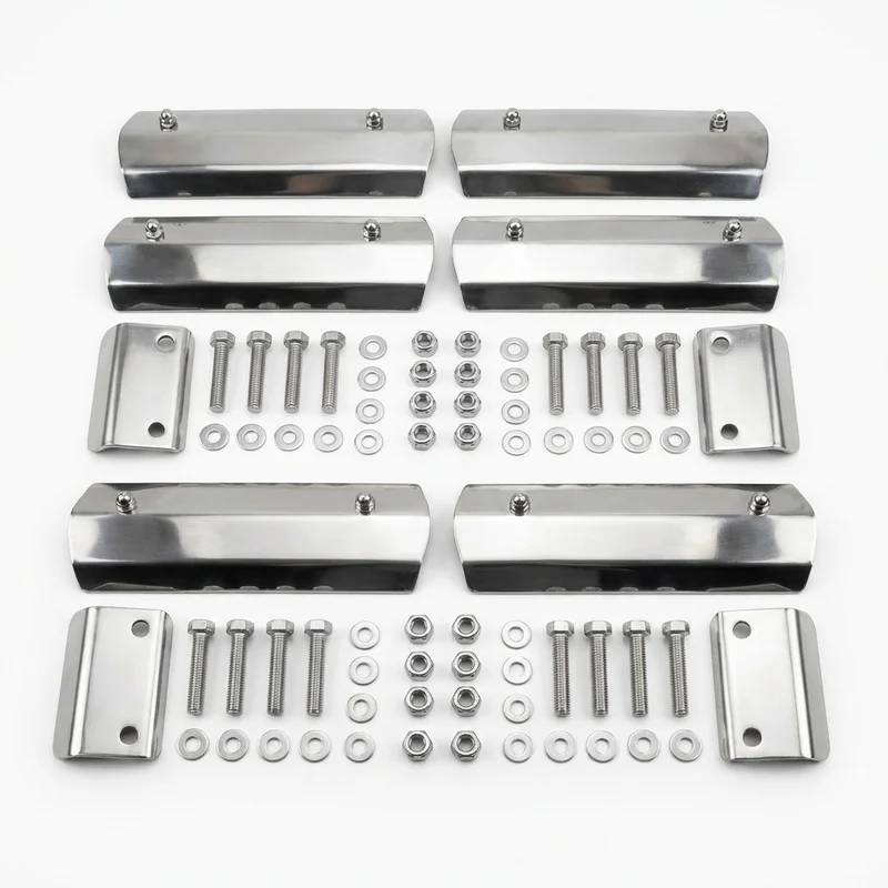Stainless Steel Mounting Bracket Kit for International 7600 (2003 - 2017) - 1