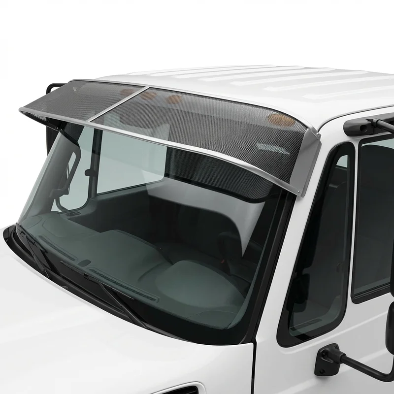 Premium Mesh Windscreen Sunvisor for International 7600 (2003 - 2017) - 1