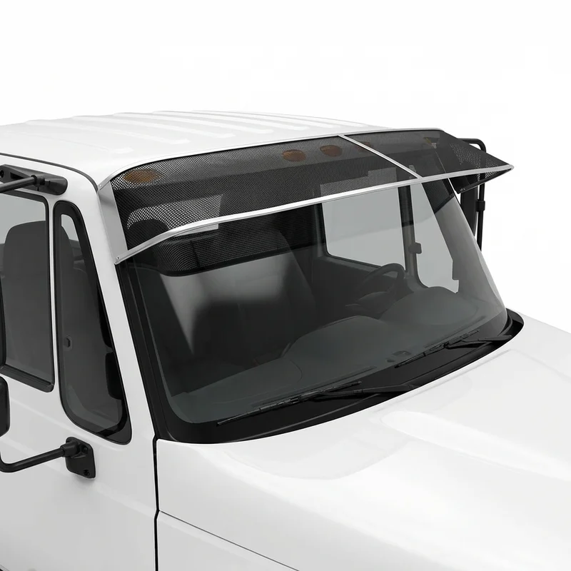 Premium Mesh Windscreen Sunvisor for International 7700 (2005 - 2007) - 1