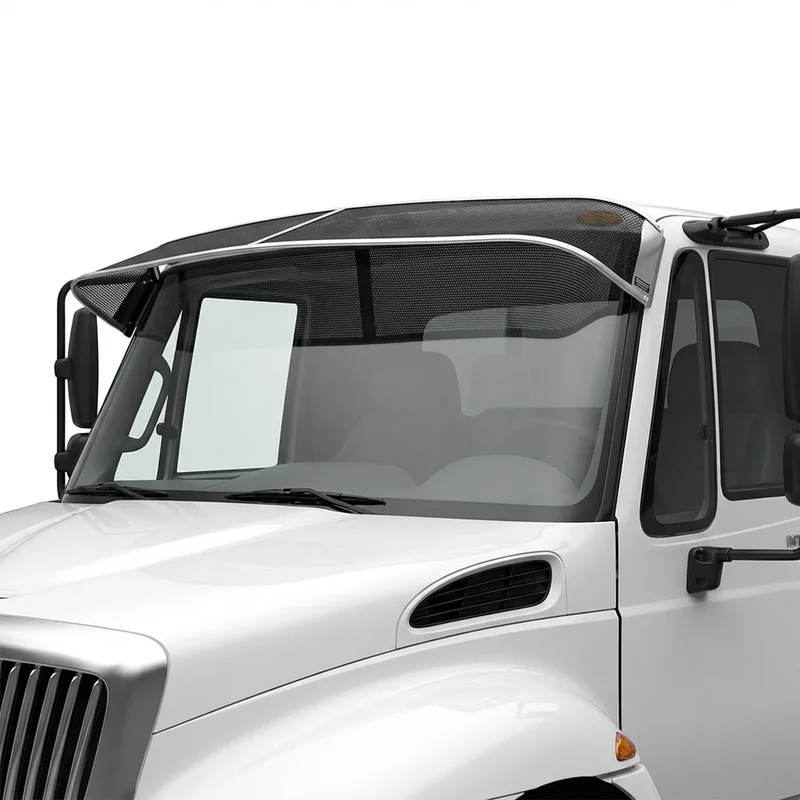 Premium Mesh Windscreen Sunvisor for International 8500 (2002 - 2007) - 1