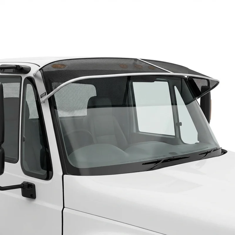 Premium Mesh Windscreen Sunvisor for International 8500 TranStar (2008 - 2011) - 1