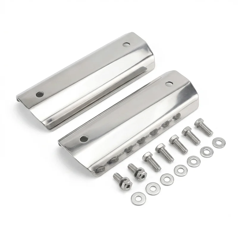 Stainless Steel Mounting Bracket Kit for International 8600 SBA (2003 - 2007) - 1