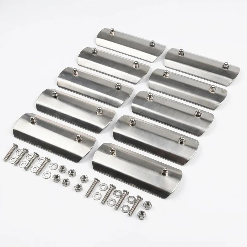 Stainless Steel Mounting Bracket Kit for International 9100i SBA (2000 - 2003) - 1